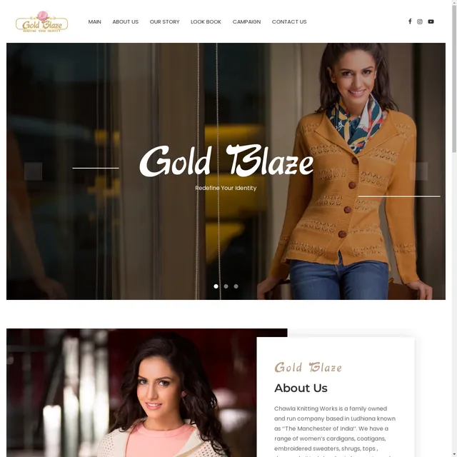 Gold Blaze · Chawla Knitting Works — Knitwear manufacturing