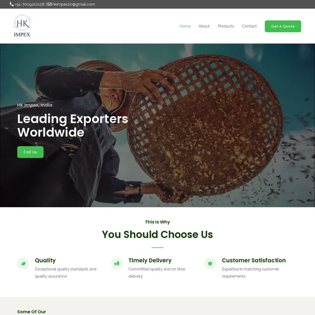 HK Impex — Exports