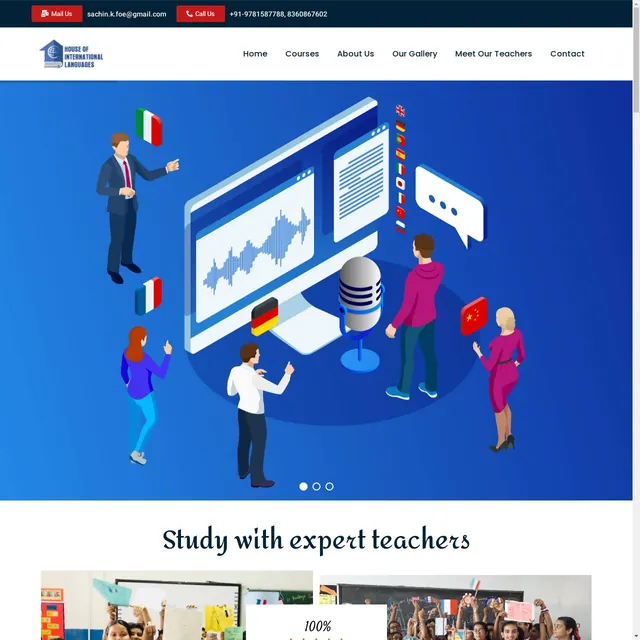 VBUZ House of International Languages — Language training